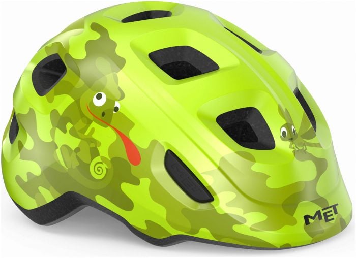 MET Hooray Kids Helmet – Lime Chamaleon, image 1 of 2