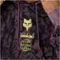 Fox Image Print Fleece Pullover Hoodie