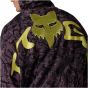 Fox Image Print Fleece Pullover Hoodie