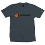 Orange Corporate T-Shirt - Charcoal