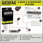 Datatag E-Bike / Electric Scooter Security Marking System