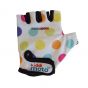Kiddimoto Cycling Gloves - Pastel Dotty