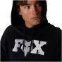 Fox Head X Fleece Pullover Hoodie