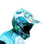 Troy Lee D4 Composite MIPS Helmet – Crest - Real Teal, image 2 of 4