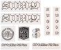 Surly Born To Lose Decal Set
