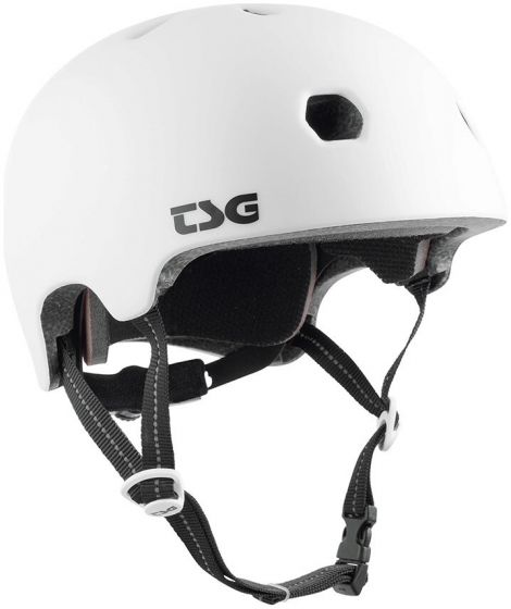 TSG Meta Solid Colour Helmet – Satin White