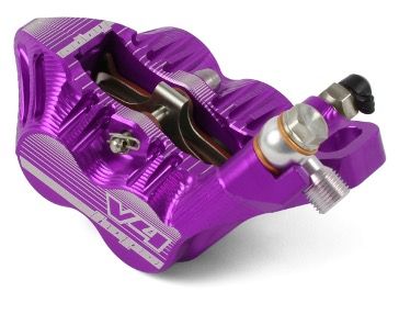 Hope V4 Complete Caliper – Purple