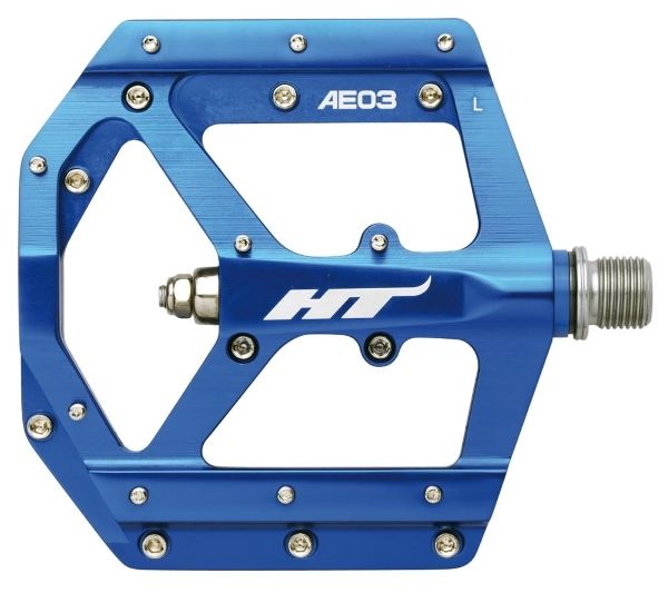 HT AE03 Alloy Pedals – Dark Blue