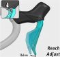 Shimano GRX ST-RX715 Di2 Hydraulic 12-Speed STI Lever With BR-RX410 Flat Mount Caliper