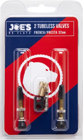 Joe's No Flats Tubeless Presta Valves