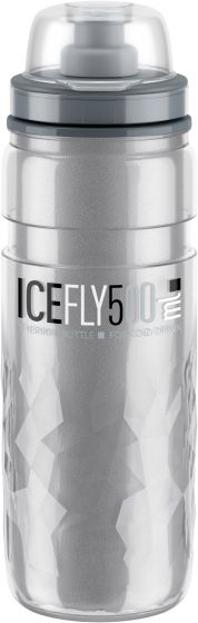 Elite Ice Fly Thermal Bottle – White / Grey