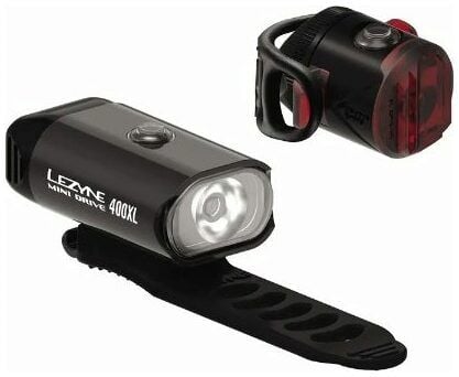 Lezyne Mini Drive 400XL & Femto USB Drive Light Set