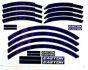 Easton Arc / Heist Wheel Decal Kit – Purple, image 2 of 2