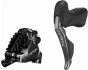 Shimano GRX ST-RX815 Di2 11-Speed STI Lever With BR-RX820 Flat Mount Caliper