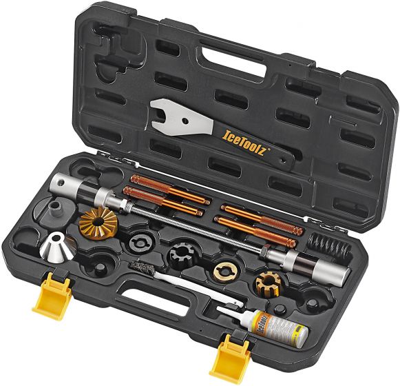IceToolz BSA Bottom Bracket Tapping & Facing Tool Kit