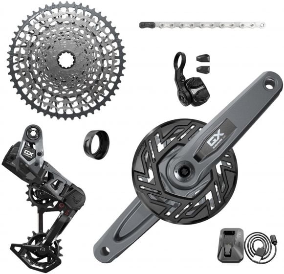 SRAM GX Eagle AXS T-Type E-Bike Groupset - Cranks Not Included