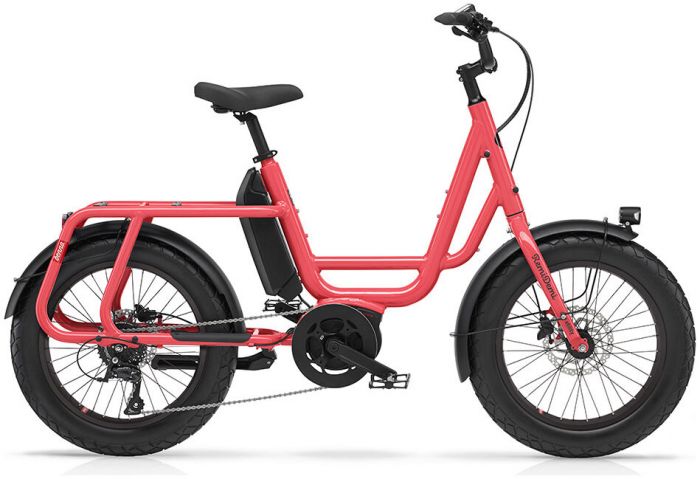 Benno RemiDemi Evo 3 Step-Through 2025 Electric Bike – Coral Pink
