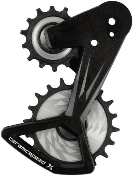CeramicSpeed OSPW X Alpha System SRAM Red XPLR E1 Pulley Wheels – Silver
