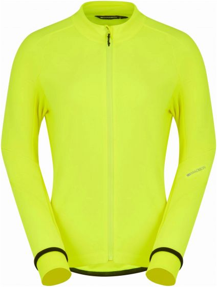 Madison DTE Isoler Thermal Womens Long Sleeve Jersey – Hi-viz Yellow