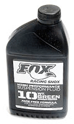 Fox 10wt Suspension Forks Green Fluid