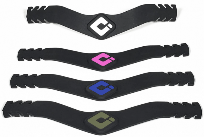 ODI Face Mask Straps - 5 Pack – Black / White