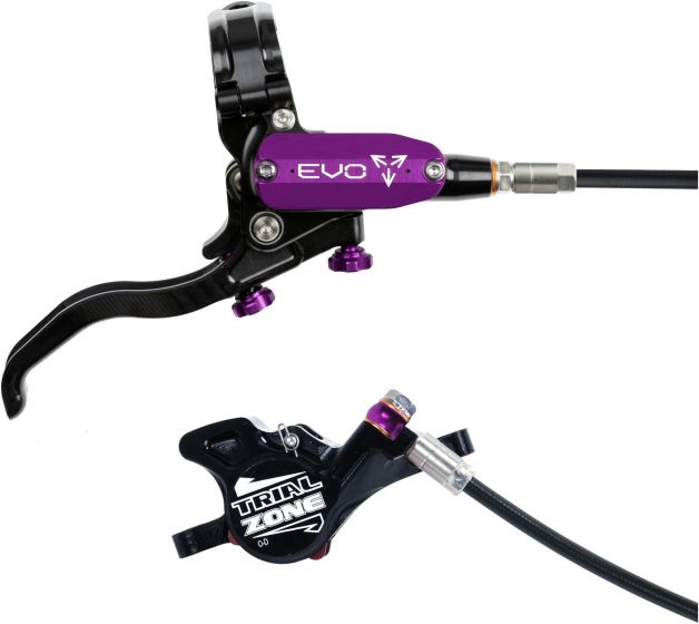 Hope EVO Trail Zone Disc Brake Set – Purple