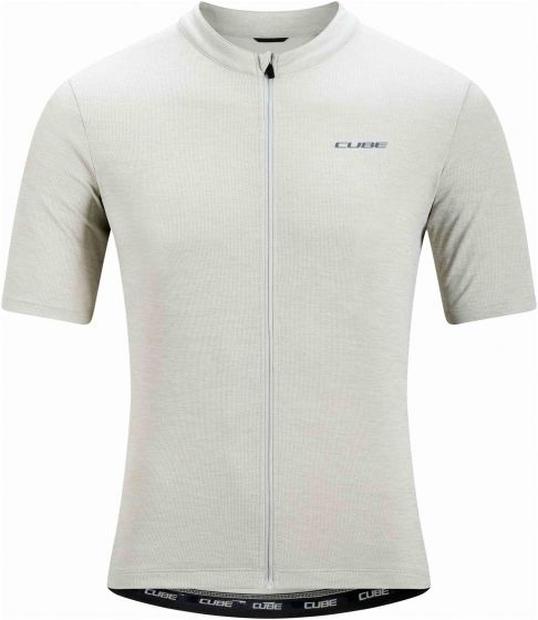 Cube Gravel Full Zip Cargo Womens Short Sleeve Jersey