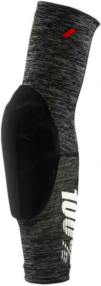 100% Teratec Elbow Guards – Grey Heather / Black