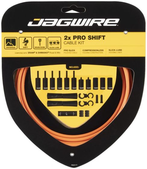 Jagwire Pro 2x Shift Kit – Orange