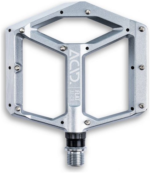 Acid Flat A1-CB Pedals – Silver