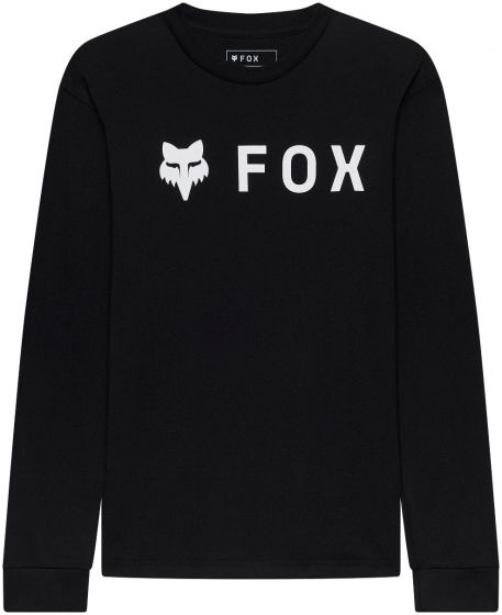 Fox Absolute Youth Long Sleeve T-Shirt – Ultra Black