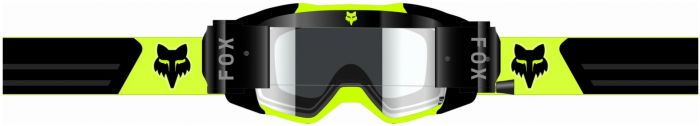 Fox Vue Roll Off 2023 Goggles – Black / Yellow