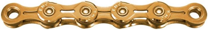 KMC X11EL Waxed 11-Speed Chain – Gold