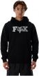 Fox Head X Fleece Pullover Hoodie