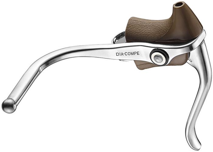 Dia-Compe 165 Brake Extension Lever – Brown / Silver