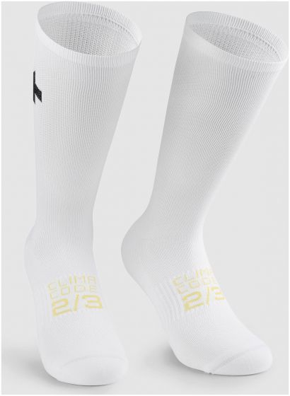 Assos Spring Fall P1 Socks – White Series