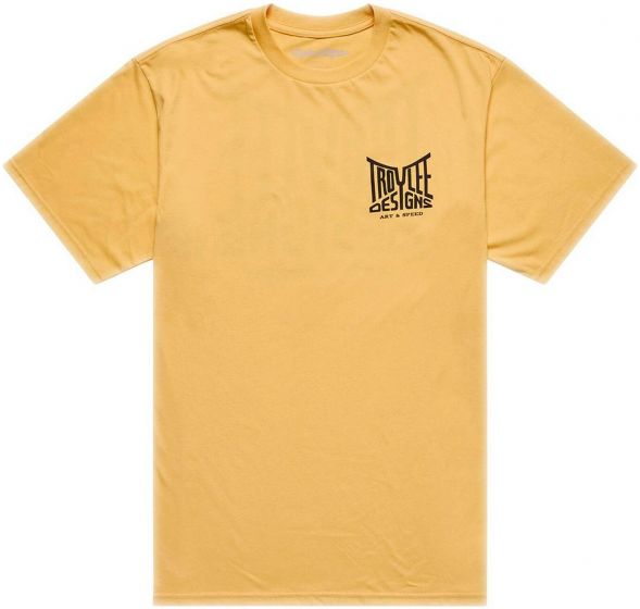 Troy Lee Handlebar Short Sleeve T-Shirt – Handlebar - Bleached Melon