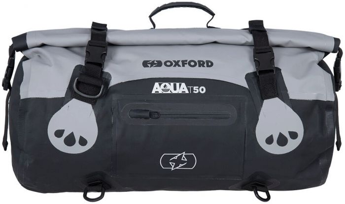 Oxford Aqua T-50 Waterproof Roll Bag – Grey / Black