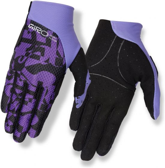 Giro Trixter Youth Long Finger Gloves – Purple Rush