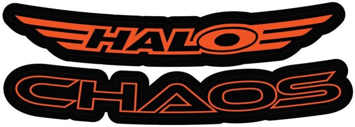 Halo Chaos Decal Kits – Orange