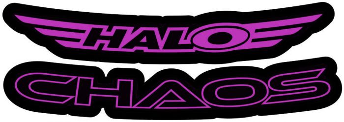 Halo Chaos Decal Kits – Purple