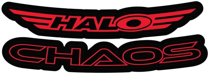 Halo Chaos Decal Kits – Red