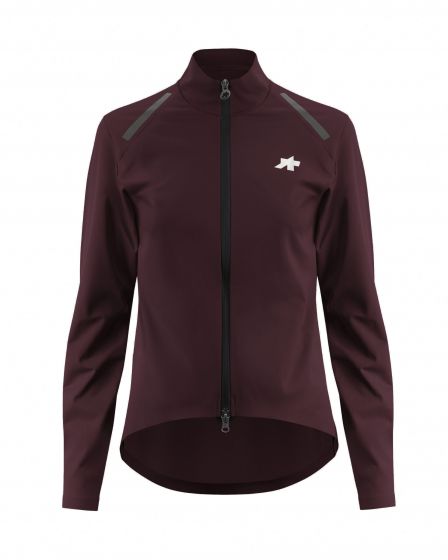 Assos Mille GT Shell S11 EVO Womens Jacket – Mulberry Brown
