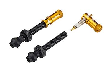 Granite Juicy Nipple Valve Stem and Cap Set – Gold