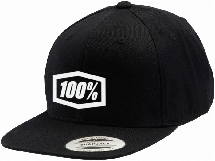 100% Essential Snapback Cap