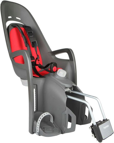 Hamax Zenith Relax Frame Mounted Child Seat – Grey / Red