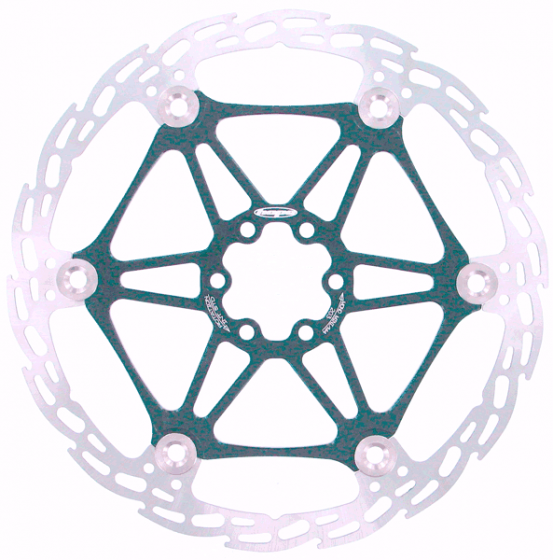 Hope Floating Saw Tooth Disc Brake Rotor – Gold