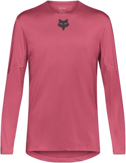 Fox Flexair Long Sleeve Jersey – Dark Pink