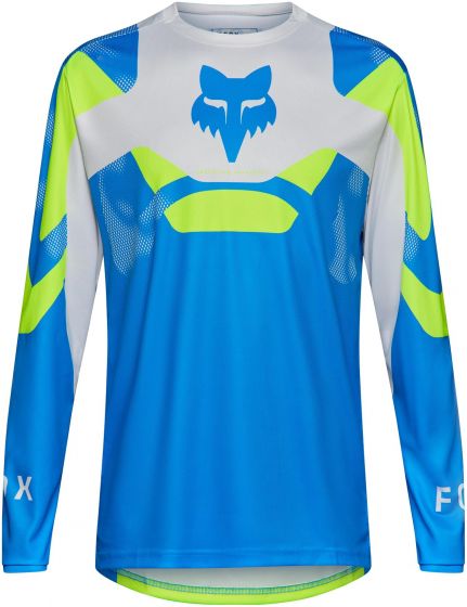 Fox Ranger Tactile Long Sleeve Jersey – White