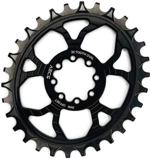 5DEV 8-Bolt Direct Mount Oval Chainring